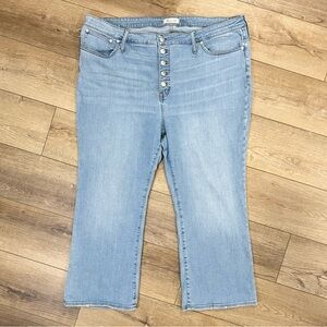 Madewell Cali Demi Boot Jeans Size 36